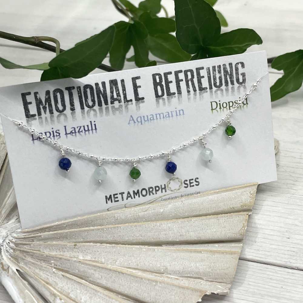 Bracelet argent Libération Émotionnelle