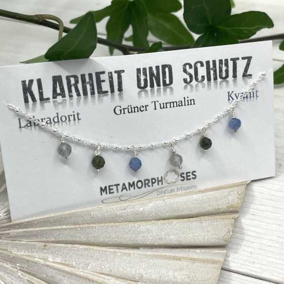 Bracelet argent Clarté et Protection