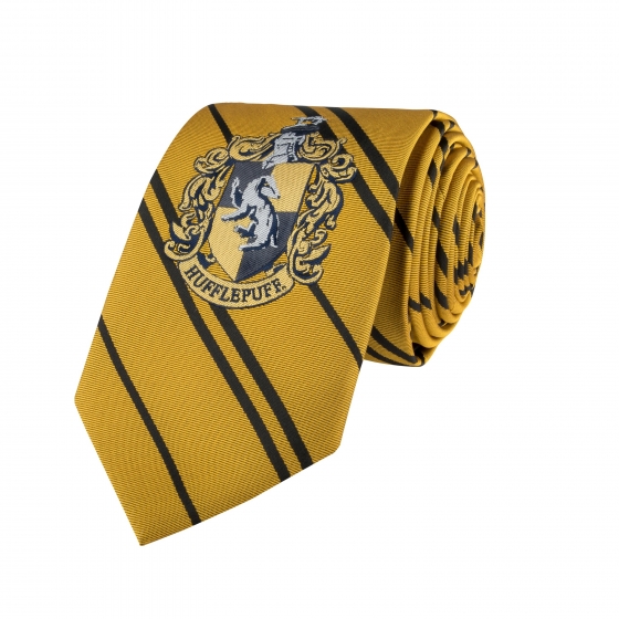 Erwachsene - Hufflepuff Krawatte - Gewebtes Abzeichen