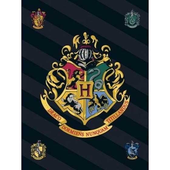 Couverture Polaire "Blason Poudlard" - Harry Potter