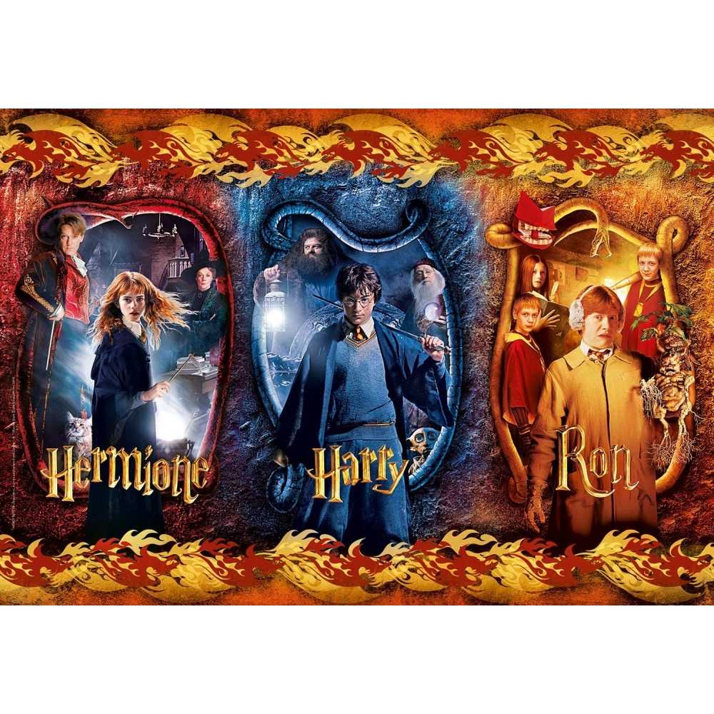 Puzzle 104 pièces - Harry Potter - Super Color - Clementoni