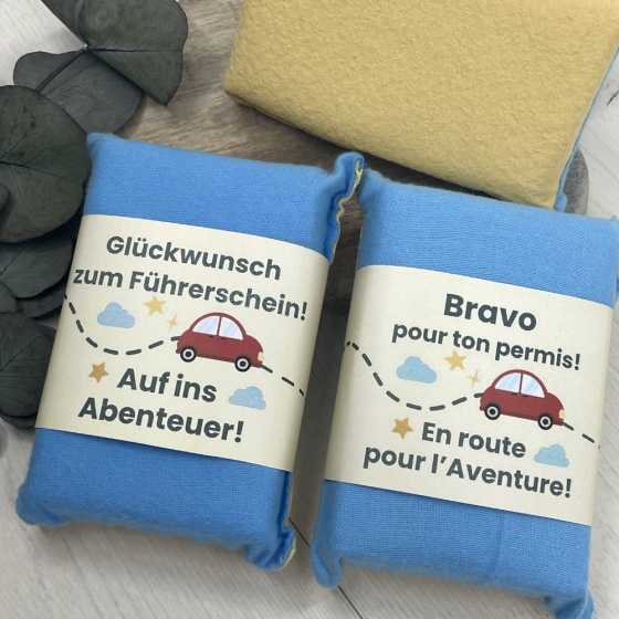 Anti-Beschlag-Schwamm - Glückwunsch zum Führerschein