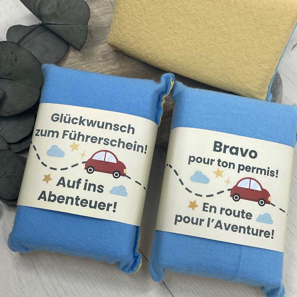 Anti-Beschlag-Schwamm - Glückwunsch zum Führerschein