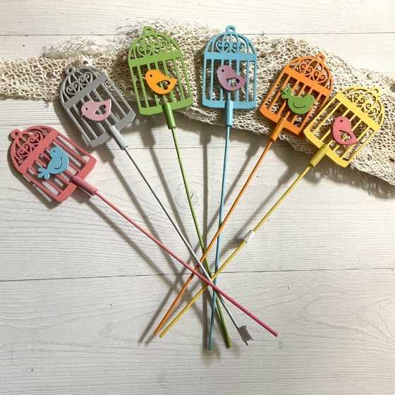 Dekorative Holzspiesse