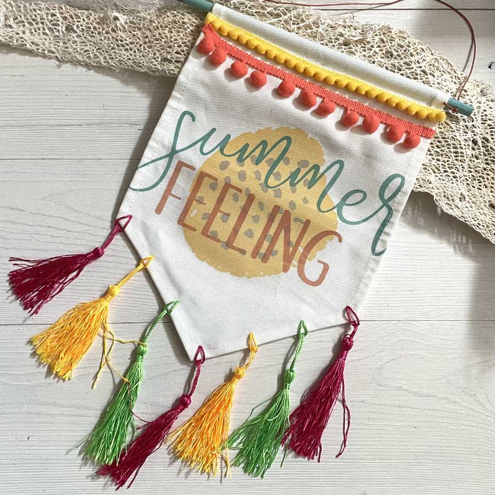 Bannière décorative "Summer Feeling"