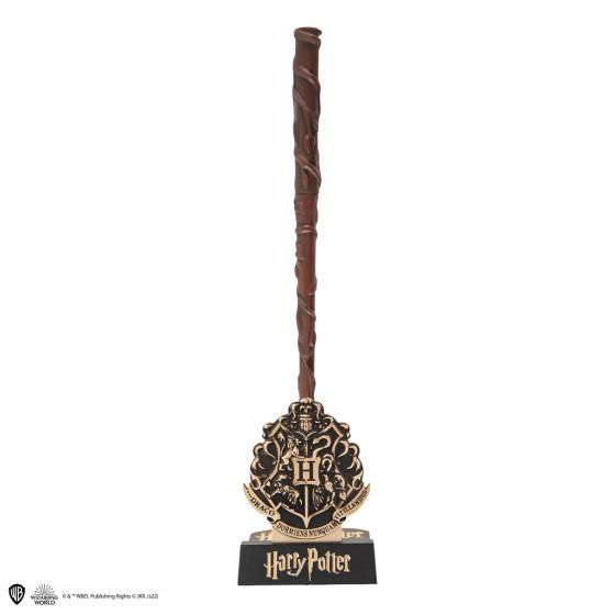 Stylo baguette avec socle & marque-page lenticulaire Hermione Granger - Harry Potter