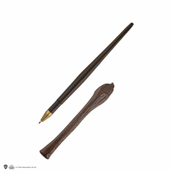 Stylo baguette avec socle & marque-page lenticulaire Bellatrix Lestrange - Harry Potter