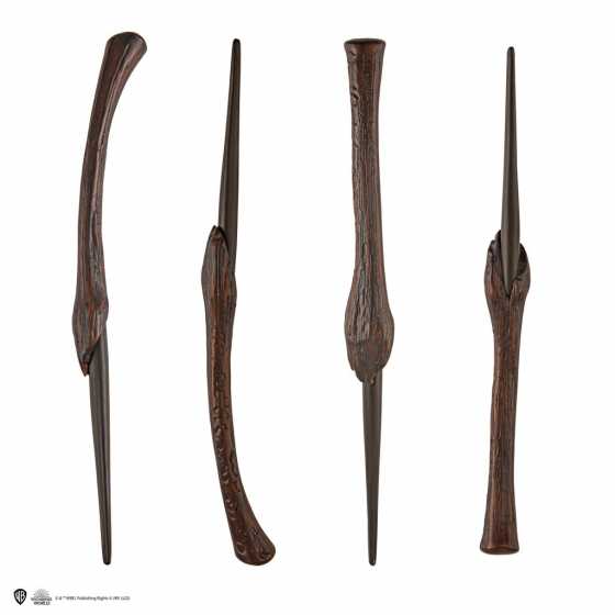 Zauberstab-Kugelschreiber mit Sockel & Lentikular-Lesezeichen Bellatrix Lestrange - Harry Potter