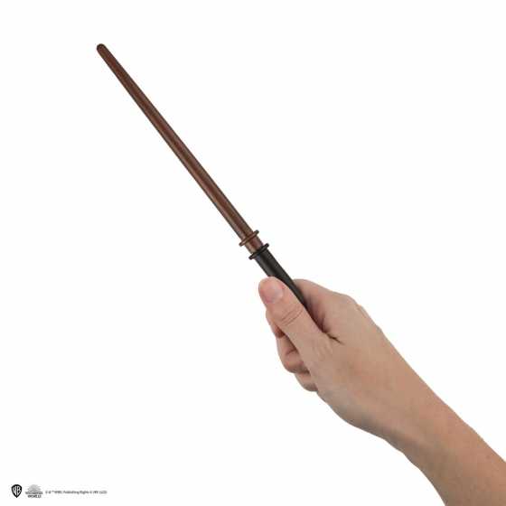 Stylo baguette avec socle & marque-page lenticulaire Drago Malefoy - Harry Potter
