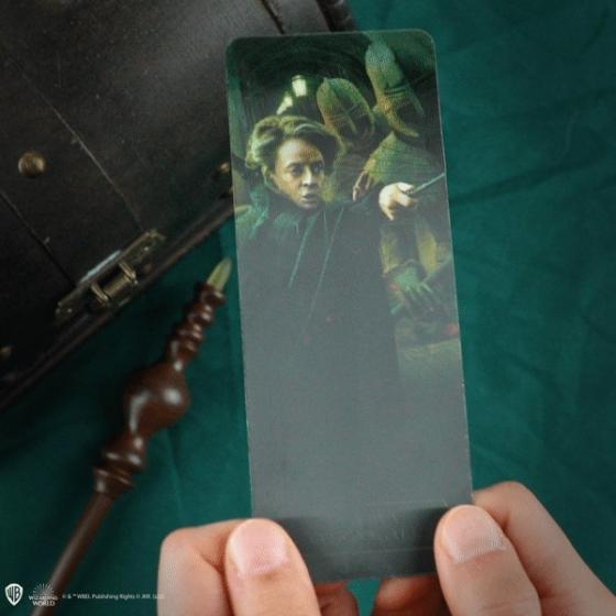Stylo baguette avec socle & marque-page lenticulaire Minerva McGonagall - Harry Potter