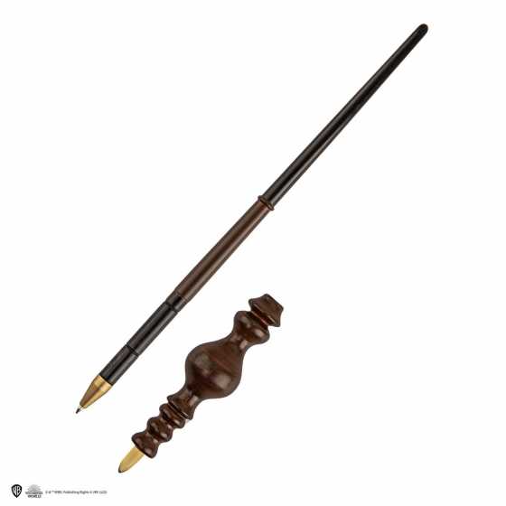 Minerva McGonagall Zauberstab-Kugelschreiber mit Sockel & Lentikular-Lesezeichen - Harry Potter