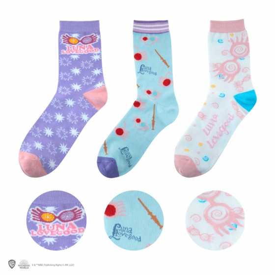 Luna Lovegood Socken 3er-Set - Harry Potter