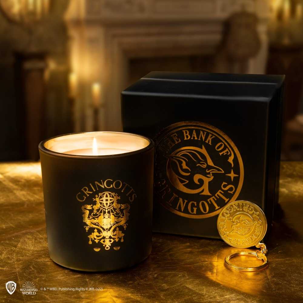 Bougie Parfumée Gringotts avec Porte-Clés - Harry Potter