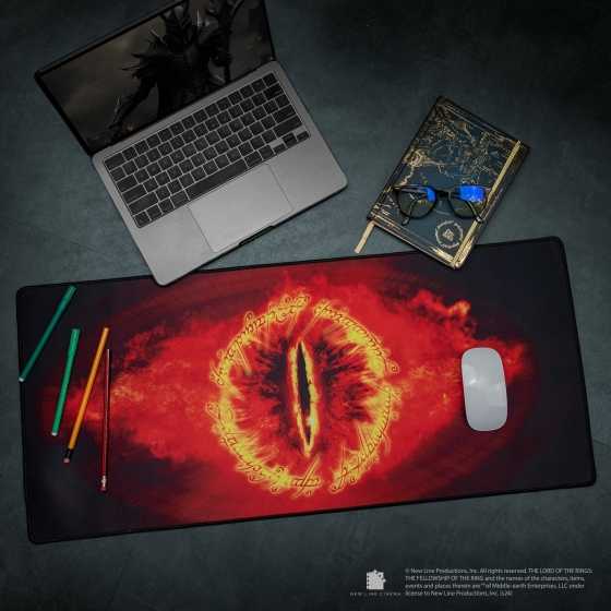 Tapis de bureau L'oeil de Sauron - Seigneur des Anneaux - Lord of the Rings