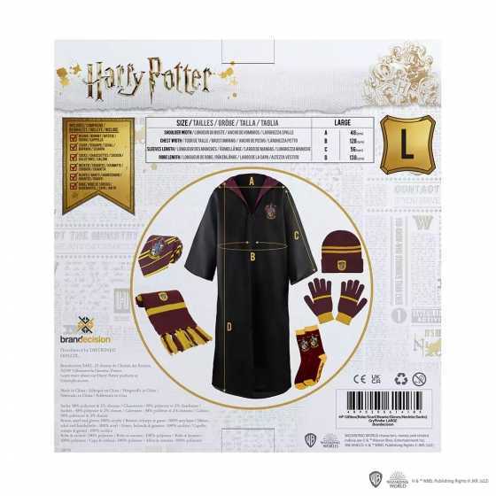 Pack vêtements Enfant 6 pièces Gryffondor 6-9 ans - Harry Potter