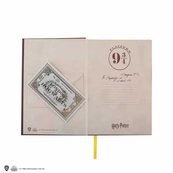 Carnet rigide et marque-page - Platform 9 ¾ - Harry Potter - Poudlard Express