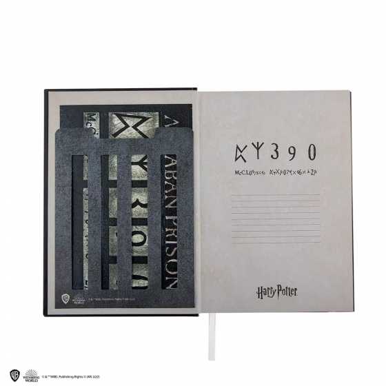 Hardcover-Notizbuch und Lesezeichen - Sirius Azkaban - Harry Potter