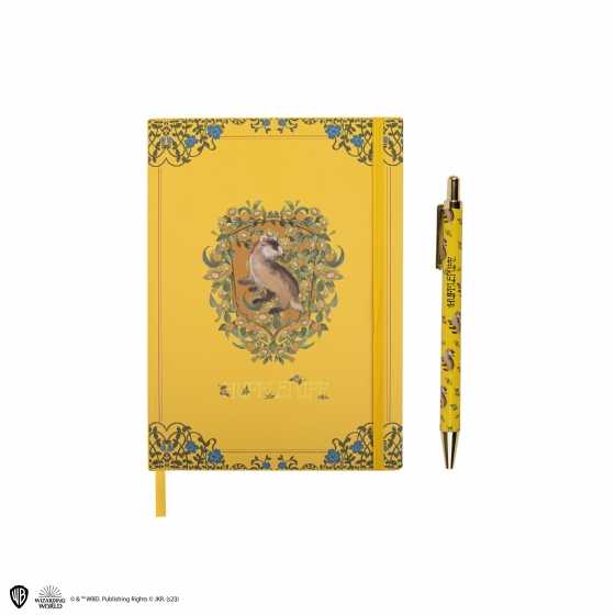 Set Carnet et Stylo Deluxe Monde Magique de Poufsouffle - Harry Potter