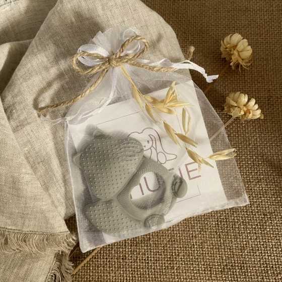 Anneau dentition Snufie – Renard magique en silicone doux