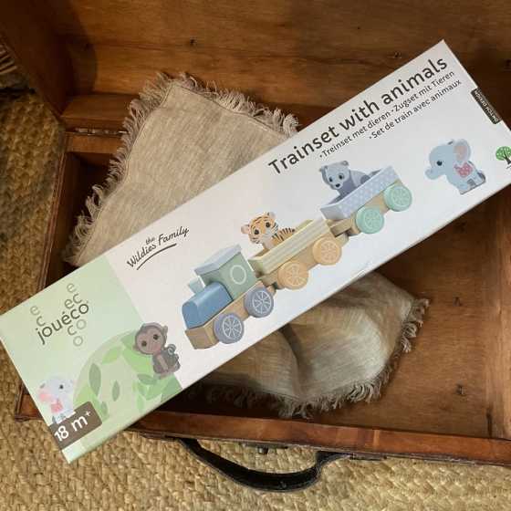 Coffret train The Wildies Family - Jouéco