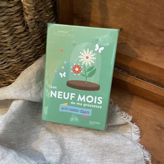 Les 9 mois de ma grossesse avec cartes étapes