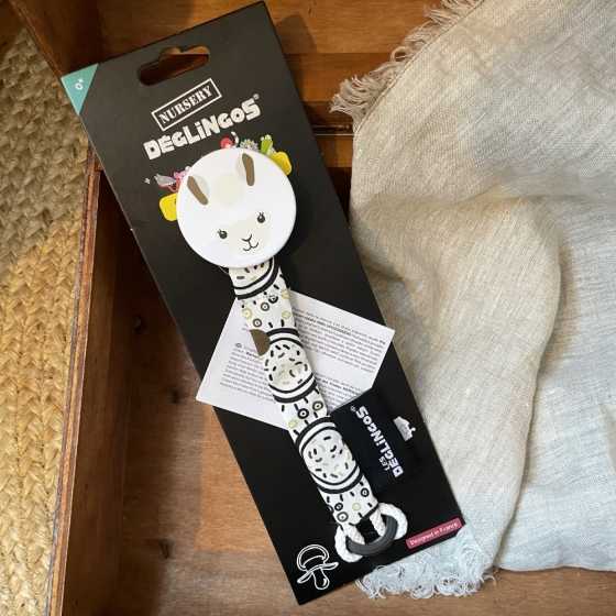 Attache sucette Muchachos le lama - Les Déglingos