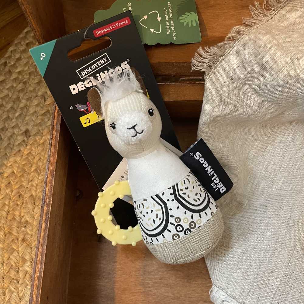 Hochet maracas Muchachos le lama - Les Déglingos