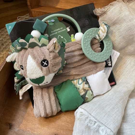 Aktivitätsrassel Jelekros der Löwe - Les Déglingos