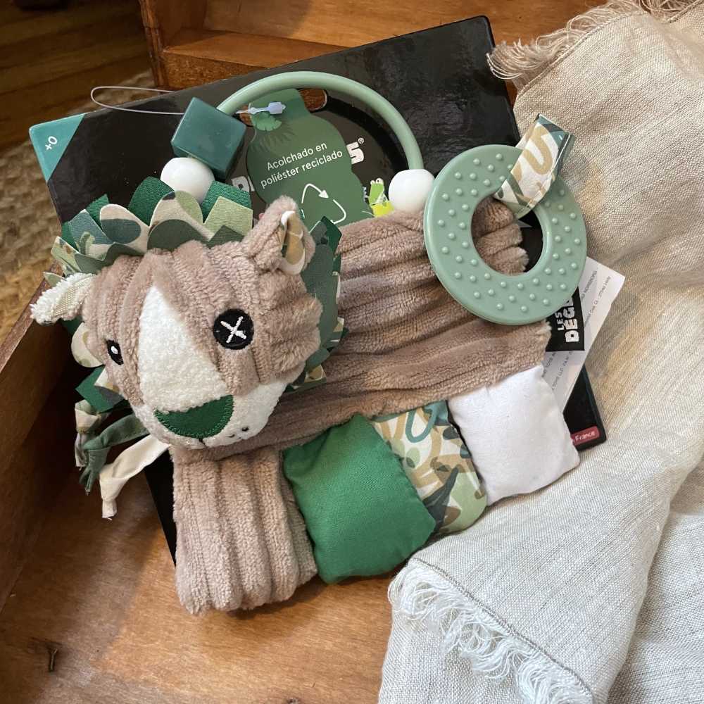 Aktivitätsrassel Jelekros der Löwe - Les Déglingos