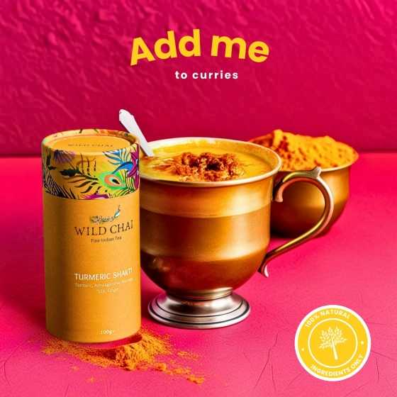Turmeric Shakti – Das goldene Ayurveda-Ritual – Wild Chai