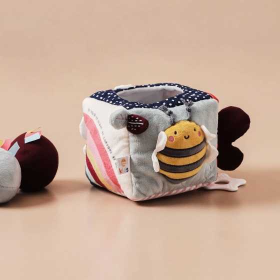 Cube sensoriel souple pour bébé - Just Bee Kids