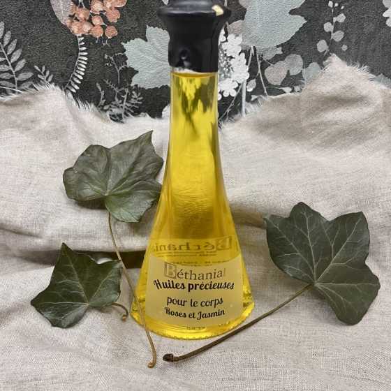 Roses et Jasmin - Huiles précieuses pour le corps Béthania 95ml