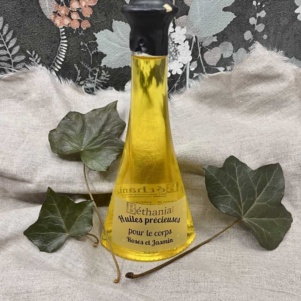 Roses et Jasmin - Huiles précieuses pour le corps Béthania 95ml