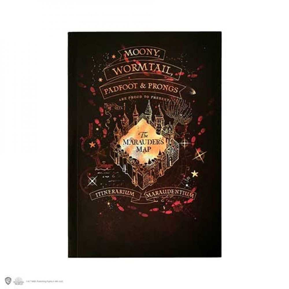 Carte du Maraudeur - Carnet souple - Harry Potter