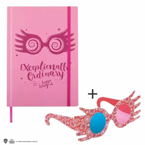 Hardcover-Notizbuch und Lesezeichen – Luna Lovegood - Exceptionally Ordinary