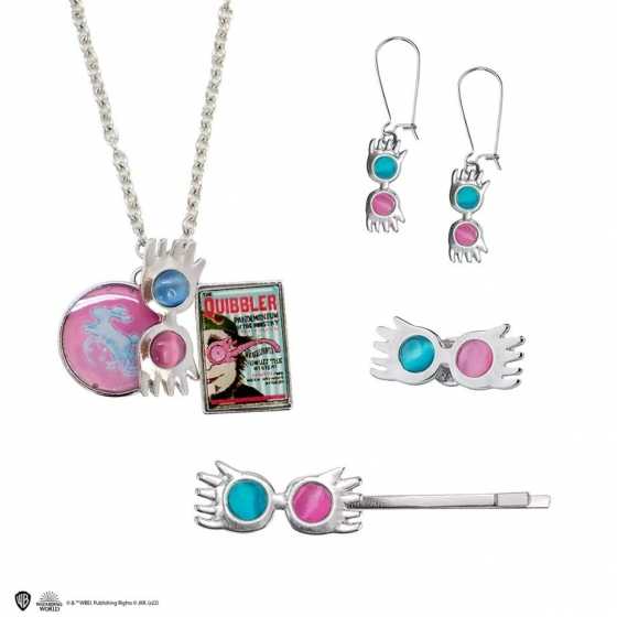 Set 4 bijoux Luna Lovegood - Harry Potter