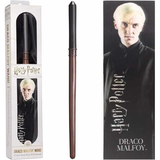 Drago Malefoy - Baguette 30cm & Marque Page 3D - Harry Potter