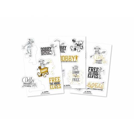 Set mit 15 Aufklebern „Dobby“ – Harry Potter