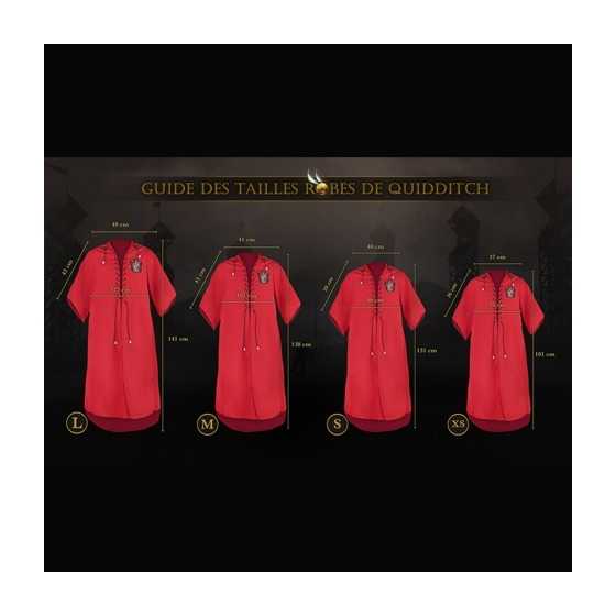 Robe de Quidditch - Gryffondor - Harry Potter