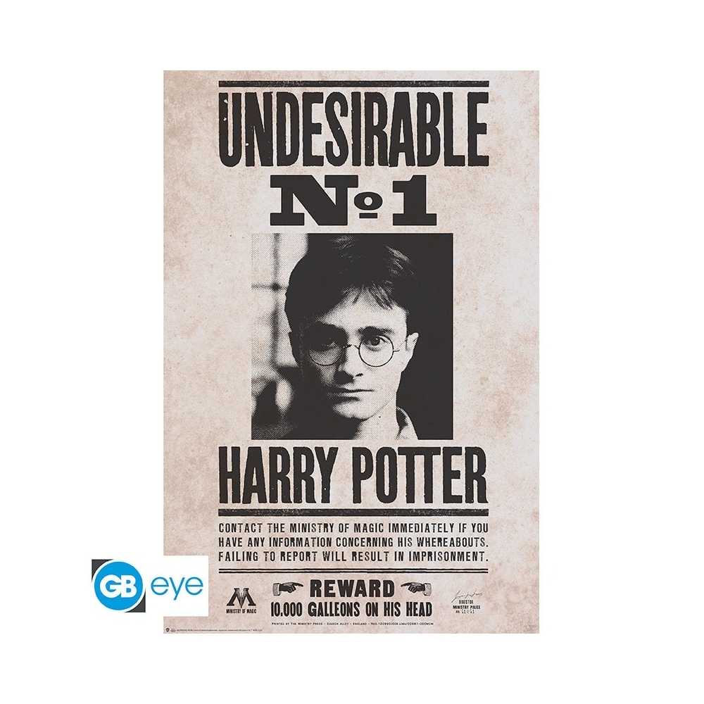 Poster "Undesirable No. 1" – Harry Potter - GB Eye