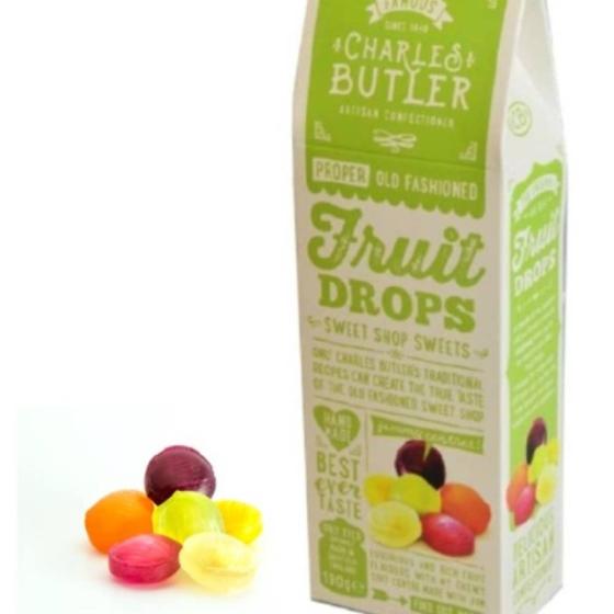 Charles Butler – Gouttes aux fruits 190g