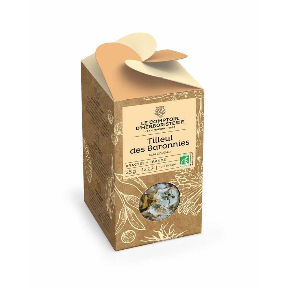 Bio-Lindenblütentee aus den Baronnies mit Hochblättern 25 g