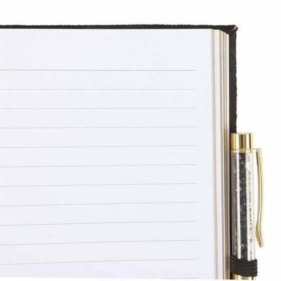 Journal Shadows avec stylo obsidienne noire