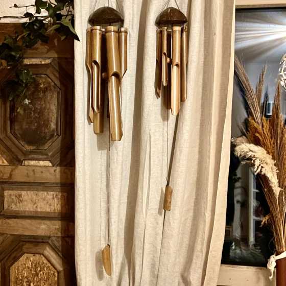 Bambus-Windspiel –...