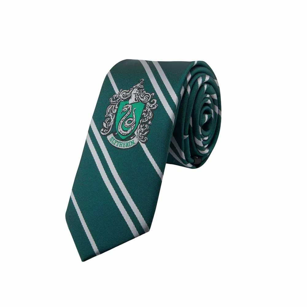 Slytherin Krawatte Kids - Gewebtes Abzeichen - Harry Potter