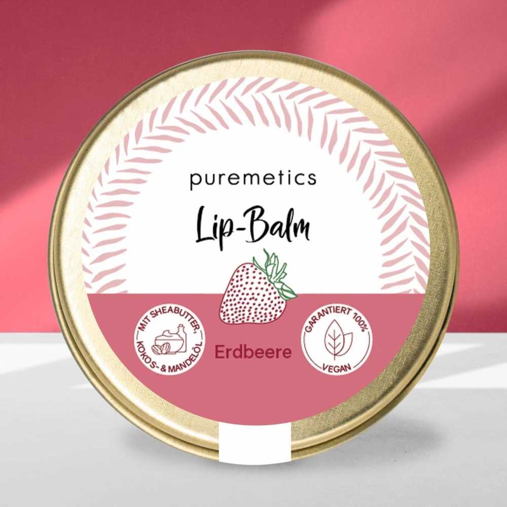 Lippenbalsam „Erdbeere” - Puremetics