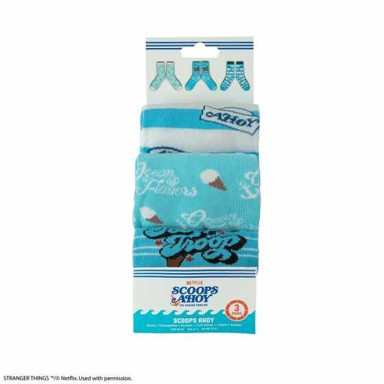 Set 3 paires de chaussettes Scoops Ahoy - Stranger Things