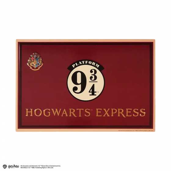 Plaque en aluminium Plateforme 9 3/4 - Harry Potter