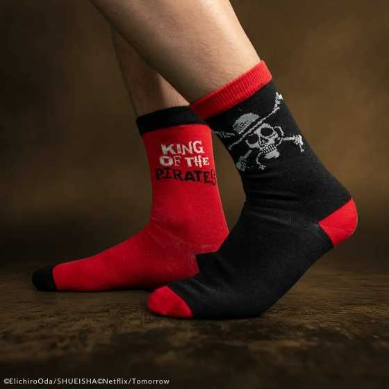 Set 3 paires de chaussettes - One Piece Netflix