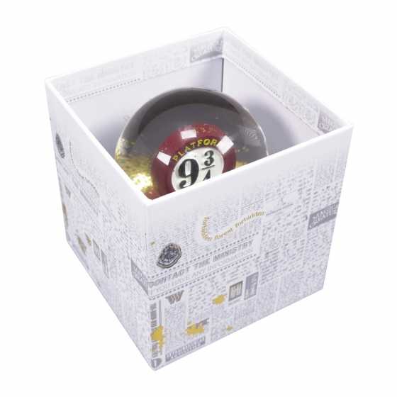 Plattform 9 ¾ – Schneekugel in Geschenkbox (65 mm) – Harry Potter
